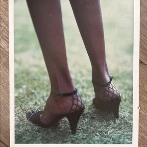 Chanel chain-detail ankle straps